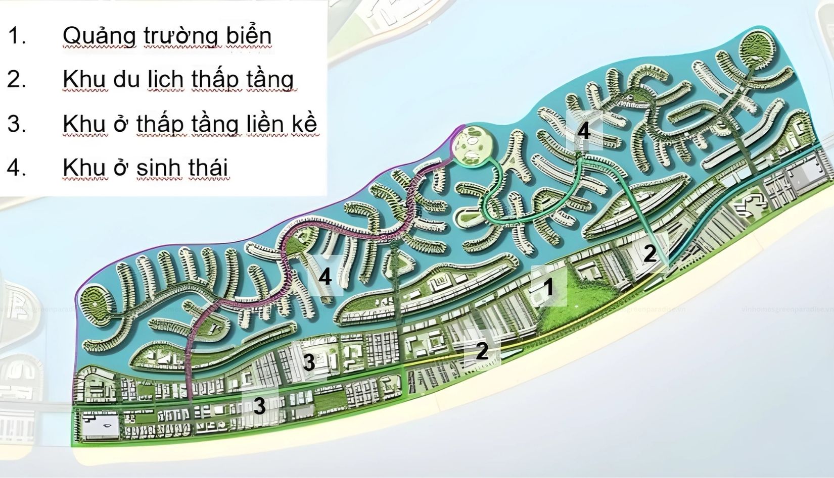 Khu D & E – The Grand Island Vinhomes Green Paradise Cần Giờ