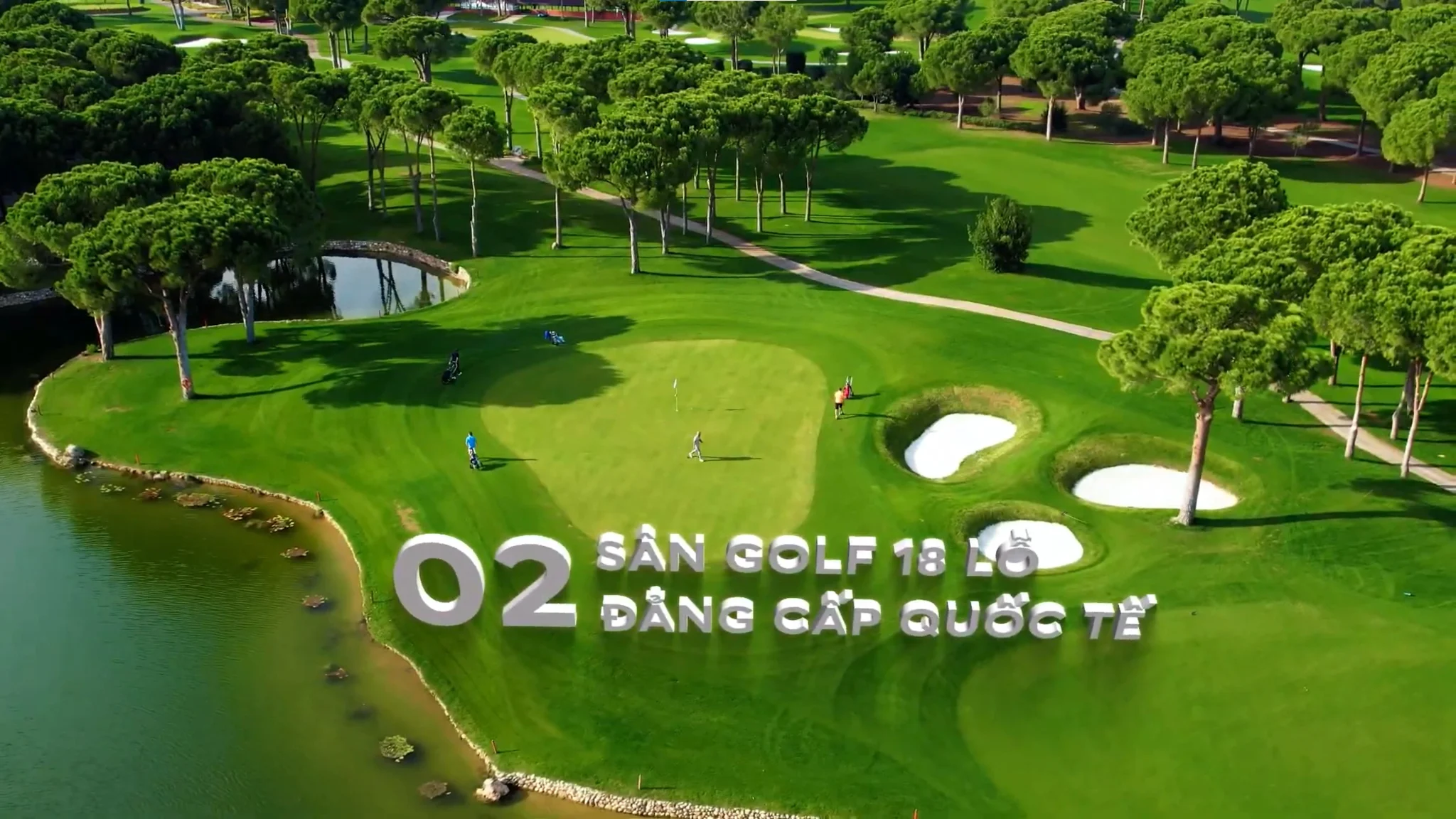 Sân Golf Vinhomes Green Paradise – Kiệt Tác 18 Lỗ Đẳng Cấp Thế Giới